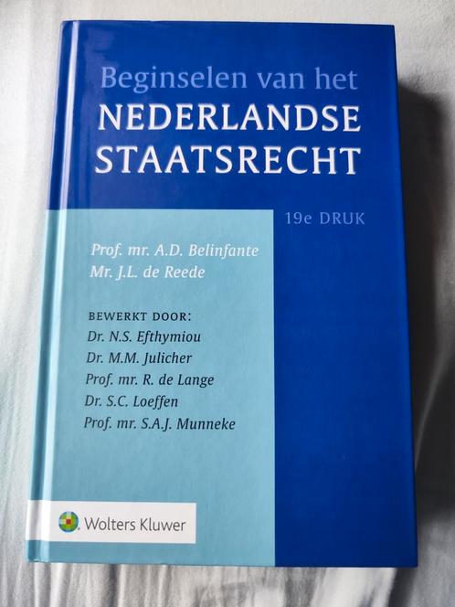 Beginselen van het Nederlands staatsrecht, Boeken, Wetenschap, Zo goed als nieuw, Ophalen of Verzenden