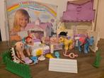my little pony show stal incl. 4 pony's 1982 83 84 Hasbro, Ophalen, Gebruikt