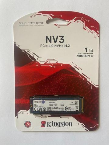 Kingston 1tb NVME (nieuw - garantie - btw) beschikbaar voor biedingen