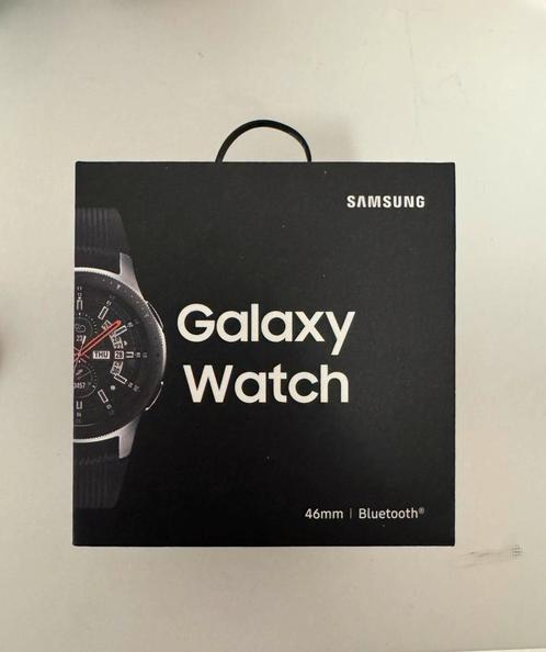 SAMSUNG SMARTWATCH 46MM, Sieraden, Tassen en Uiterlijk, Smartwatches, Zo goed als nieuw, Android, Zwart, Ophalen of Verzenden