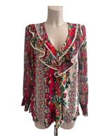 Tessa Koops shirt lange mouw M, Kleding | Dames, Ophalen of Verzenden, Zo goed als nieuw, Roze, Tessa koops