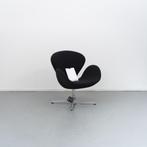 1 fritz Hansen Swan Chair Zwart stof nieuw, Huis en Inrichting, Fauteuils, Nieuw, Stof