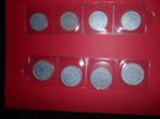 Frankrijk 2 francs uit 1943+1941  en 5 francs 1947+1949+1946, Ophalen of Verzenden, Frankrijk, Losse munt