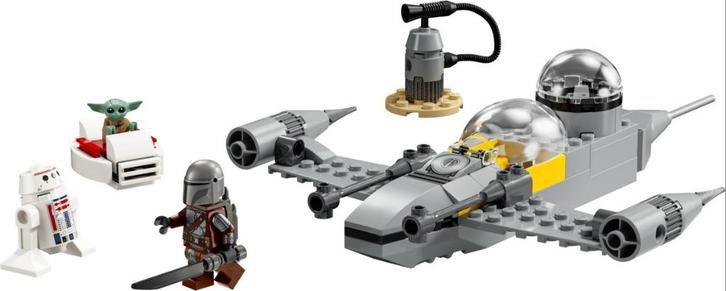 75410 - Star Wars: Mando and Grogu's N-1 Starfighter, Kinderen en Baby's, Speelgoed | Duplo en Lego, Nieuw, Lego, Complete set