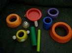 Houten stapel raket van Plan Toys, Ophalen of Verzenden