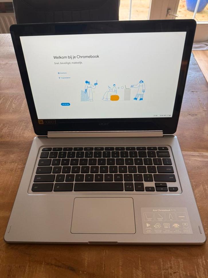 Acer Chromebook R13, Computers en Software, Chromebooks, Gebruikt, 13 inch, 4 GB of minder, 32 GB of minder, Touchscreen, Ophalen of Verzenden