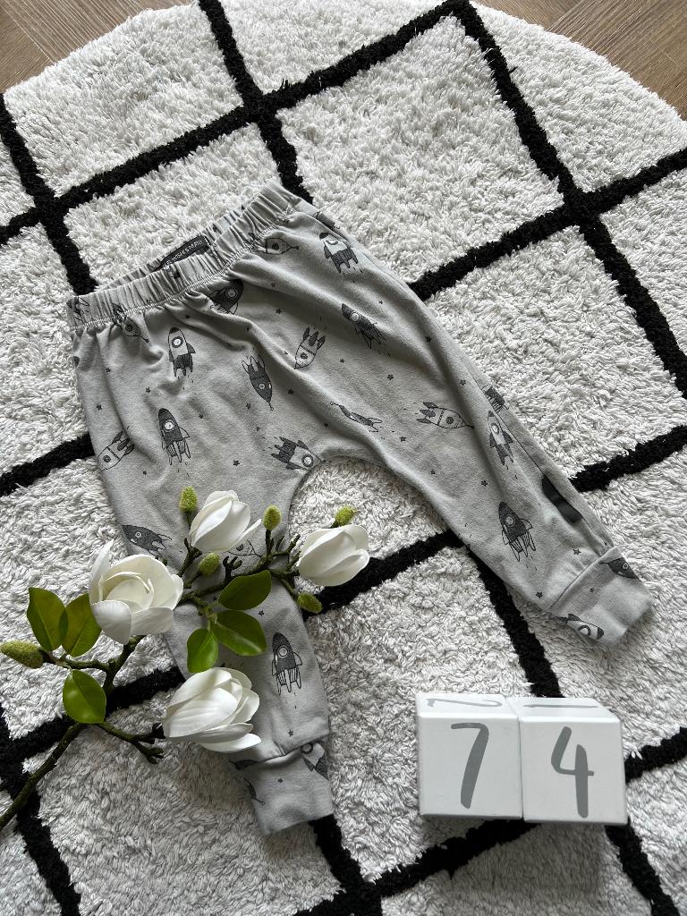 ZGAN grijs zwart Your Wishes baby jogger broek 74 harem prin, Broekje, Ophalen of Verzenden, Zo goed als nieuw, Your wishes