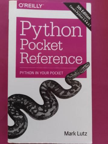 Python Pocket Reference 5th Edition beschikbaar voor biedingen