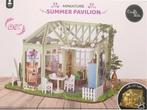 Crafts & Co Miniatuur bouwpakket DIY summer pavilion, Overige merken, Nieuw, Ophalen of Verzenden, Groter dan 1:32