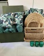 Mooie rotan blank manden en placemat set, Huis en Inrichting, Ophalen of Verzenden, Zo goed als nieuw, Rond, Riet