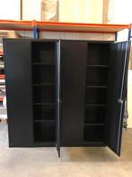 Bisley stalen kasten/opbergkasten/archiefkasten/garagekasten, Niet ingevuld, Niet ingevuld, Zo goed als nieuw, Metaal