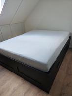 Boxspring met ombouw en 4 grote lades, Ophalen, Zo goed als nieuw, Tweepersoons, 200 cm