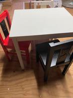 Ikea Kritter tafel en 3 stoelen, Kinderen en Baby's, Kinderkamer | Tafels en Stoelen, Gebruikt, Ophalen, Stoel(en)