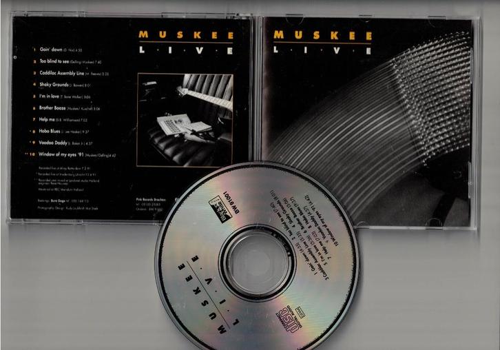HARRY MUSKEE CD Live, Cd's en Dvd's, Cd's | Jazz en Blues, Zo goed als nieuw, Jazz, 1980 tot heden, Ophalen of Verzenden