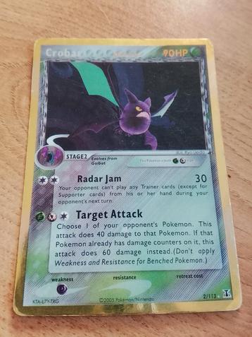 Dark Crobat Holo beschikbaar voor biedingen