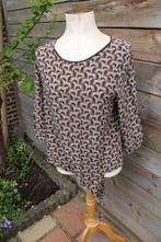 Tuniek zwart/ bruin Marccain mt M Vaste prijs, Kleding | Dames, Blouses en Tunieken, Maat 38/40 (M), Zwart, Ophalen of Verzenden