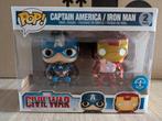 Funko Pop  Avengers Civil War Captain America en Iron Man, Ophalen of Verzenden, Zo goed als nieuw