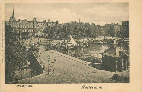 (300-341-047) Rotterdam Westplein, Verzamelen, Ansichtkaarten | Nederland, Zuid-Holland, Verzenden