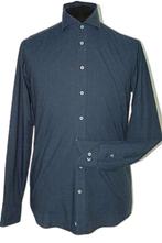 John Miller overhemd, shirt, d. blauw, Mt. 38 / S, Halswijdte 38 (S) of kleiner, Zo goed als nieuw, John Miller, Verzenden