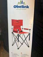 2 nieuwe kampeer kinderstoeltjes van Obelink, Caravans en Kamperen, Kampeermeubelen, Ophalen, Zo goed als nieuw, Campingkast