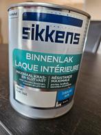 Sikkens binnenlak kalkwit zijdeglans (0.75L), Ophalen, Wit, Nieuw, Lak