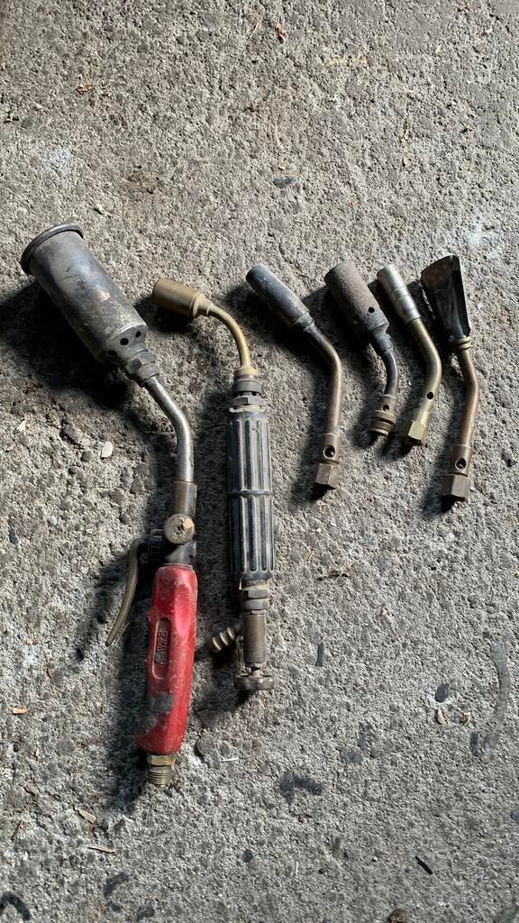 Gasbranders, Ophalen, Gebruikt