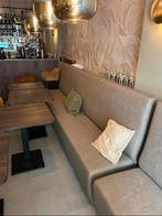 Horeca bank / train coupe / eetbank te koop aangeboden.  Zsm, Huis en Inrichting, Ophalen, Vierpersoons of meer