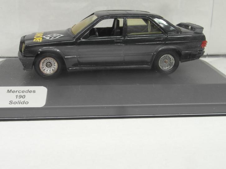 Mercedes 190  "Monroe"    Solido  1:43, Hobby en Vrije tijd, Modelauto's | 1:43, Gebruikt, Auto, Solido, Ophalen of Verzenden