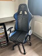 Trust GXT 708 Resto - Gaming Stoel - Zwart / Blauw, Huis en Inrichting, Bureaustoelen, Ophalen, Blauw, Zo goed als nieuw, Gaming bureaustoel