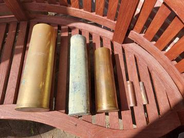 Amerikaanse collectie hulzen howitzer 20mm .50 105mm 75mm beschikbaar voor biedingen