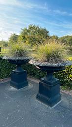 Gietijzeren schalen/ bloembakken twee stuks, Tuin en Terras, Ophalen, Zo goed als nieuw