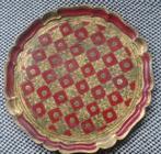 Florantijnse dienblad, Huis en Inrichting, Woonaccessoires | Dienbladen, Ophalen, Gebruikt, Rond, Hout