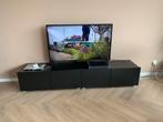 Tv meubel Meubella Calgary mat zwart 200 cm, Huis en Inrichting, Ophalen, Zo goed als nieuw, 200 cm of meer, Minder dan 100 cm