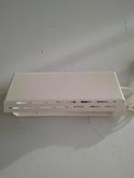 vintage W.L.P bedlampje leeslampje wit-grijs retro design, Huis en Inrichting, Ophalen of Verzenden, Zo goed als nieuw, Metaal