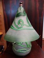 Paddenstoel lamp glas met 2 lichtpunten, Ophalen of Verzenden
