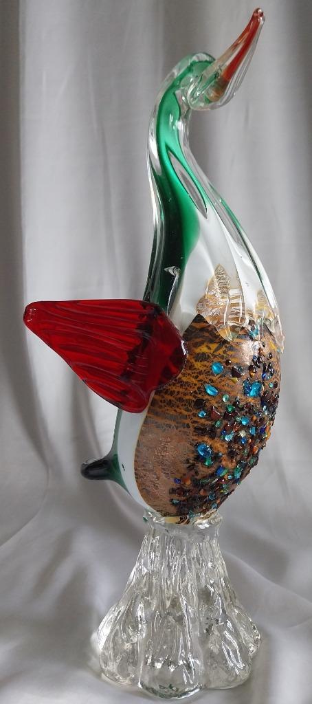 Murano glas - Vogel - 1960, Antiek en Kunst, Antiek | Glas en Kristal, Ophalen of Verzenden