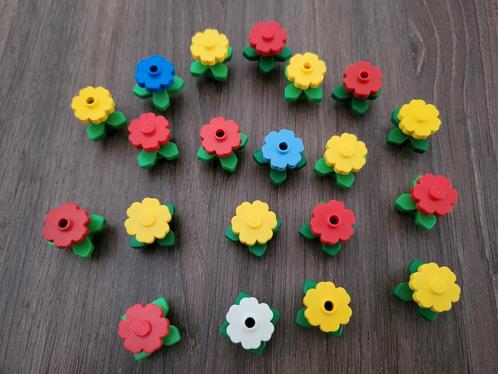 Set 5. 20setjes grote Lego classic bloemen / flowers Vintage, Kinderen en Baby's, Speelgoed | Duplo en Lego, Zo goed als nieuw