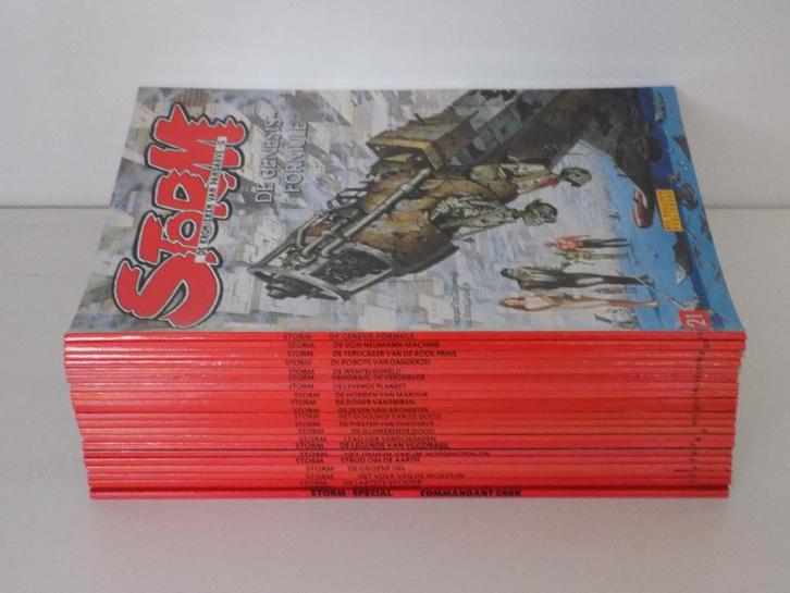 Storm ~ Complete serie 0 t/m 21, Boeken, Stripboeken, Zo goed als nieuw, Eén stripboek, Ophalen of Verzenden