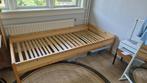 Houten bed Lundia 90 x 200, Ophalen, 90 cm, Eenpersoons, Zo goed als nieuw