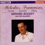 FAURE DUPARC RAVEL Melodies francaises CD SOUZAY DENON, Cd's en Dvd's, Cd's | Klassiek, Gebruikt, Ophalen of Verzenden