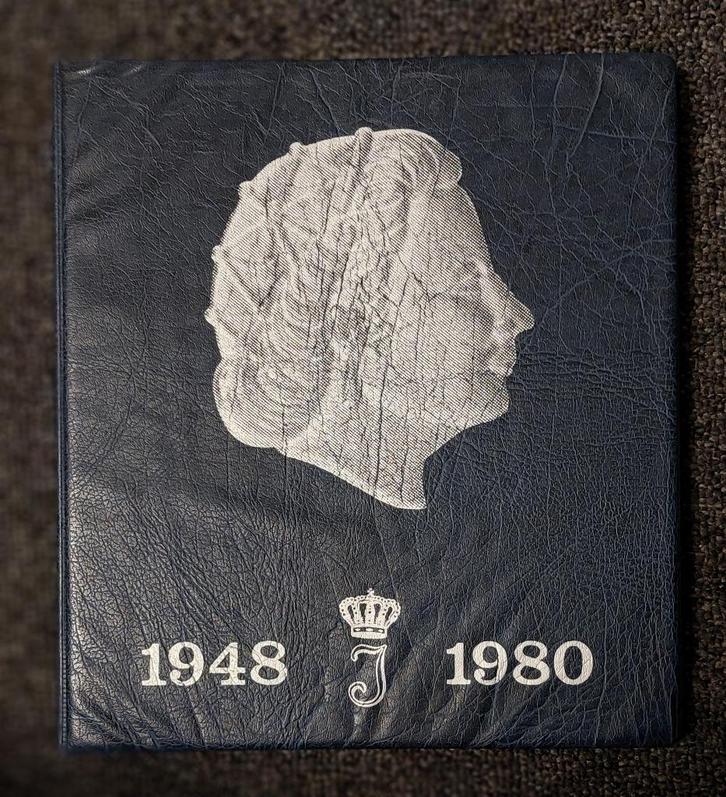 Complete collectie julianamunten incl zilveren in album, Postzegels en Munten, Munten | Nederland, Koningin Juliana, Zilver, Ophalen of Verzenden