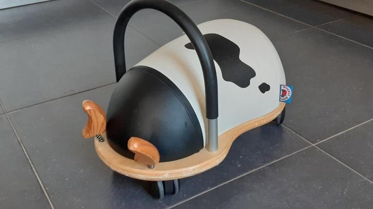 Loopkar  Wheelybug   Koe, Kinderen en Baby's, Speelgoed | Houten speelgoed, Zo goed als nieuw, Rij- of Hobbelspeelgoed, Ophalen