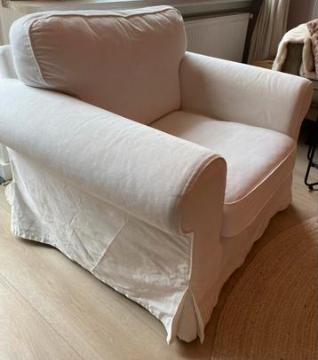 IKEA Ektorp Loungestoel - Witte Hoes - afbeelding 2