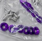 16x Fender Washers tuning jdm paars - Zonder logo M8 16X, Auto diversen, Tuning en Styling, Ophalen of Verzenden, H, H, H