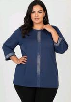 Blauw A-lijn shirt Pomme Rouge Maat 48/50, Kleding | Dames, P, Blauw, P, Nieuw