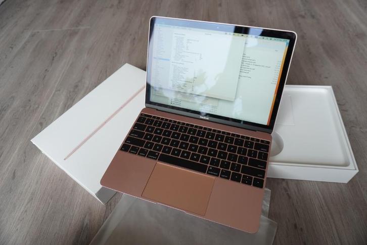 12" MacBook (Mid 2017, Rose Gold), Computers en Software, Apple Macbooks, Zo goed als nieuw, MacBook, 12 inch, Minder dan 2 Ghz