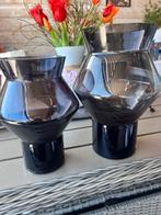 Bloemvazen donker getint glas, Ophalen, Overige kleuren, Minder dan 50 cm, Glas
