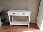 landelijke side table, Huis en Inrichting, Tafels | Sidetables, Ophalen, Gebruikt, 25 tot 50 cm, Rechthoekig