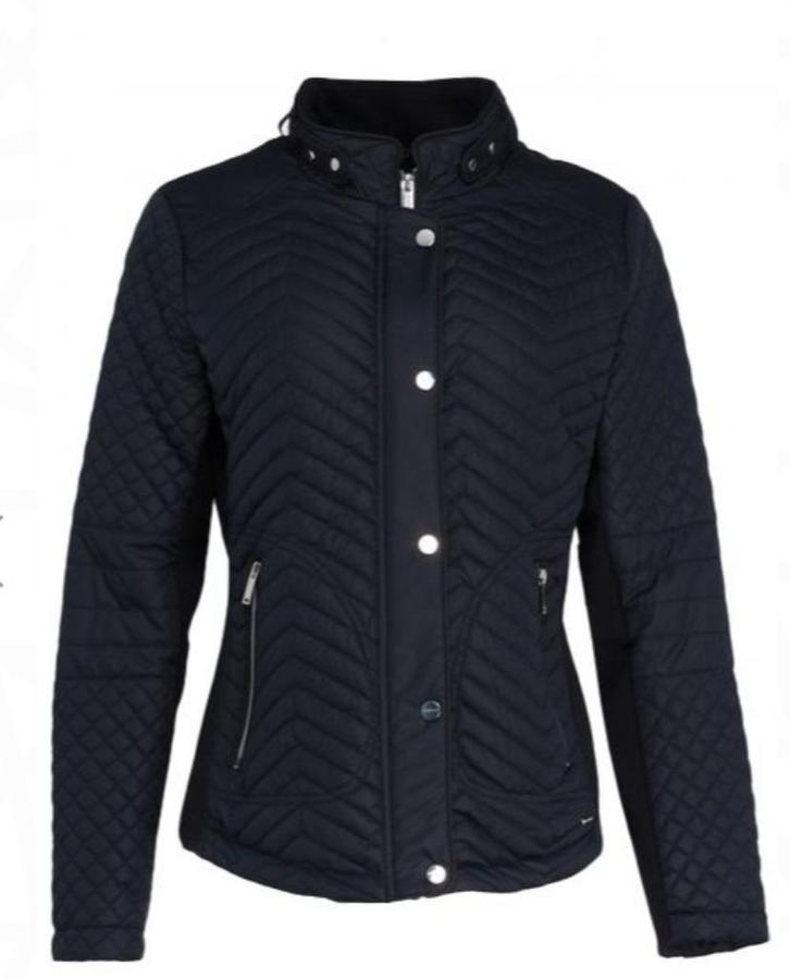 Rino&Pelle gewatteerde jas | Baja - maat 44, Kleding | Dames, Jassen | Winter, Zo goed als nieuw, Maat 42/44 (L), Blauw, Ophalen of Verzenden