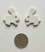 Mozaïek steentjes handgemaakte keramiek konijntjes, W1B, Ophalen of Verzenden, Nieuw, Materiaal